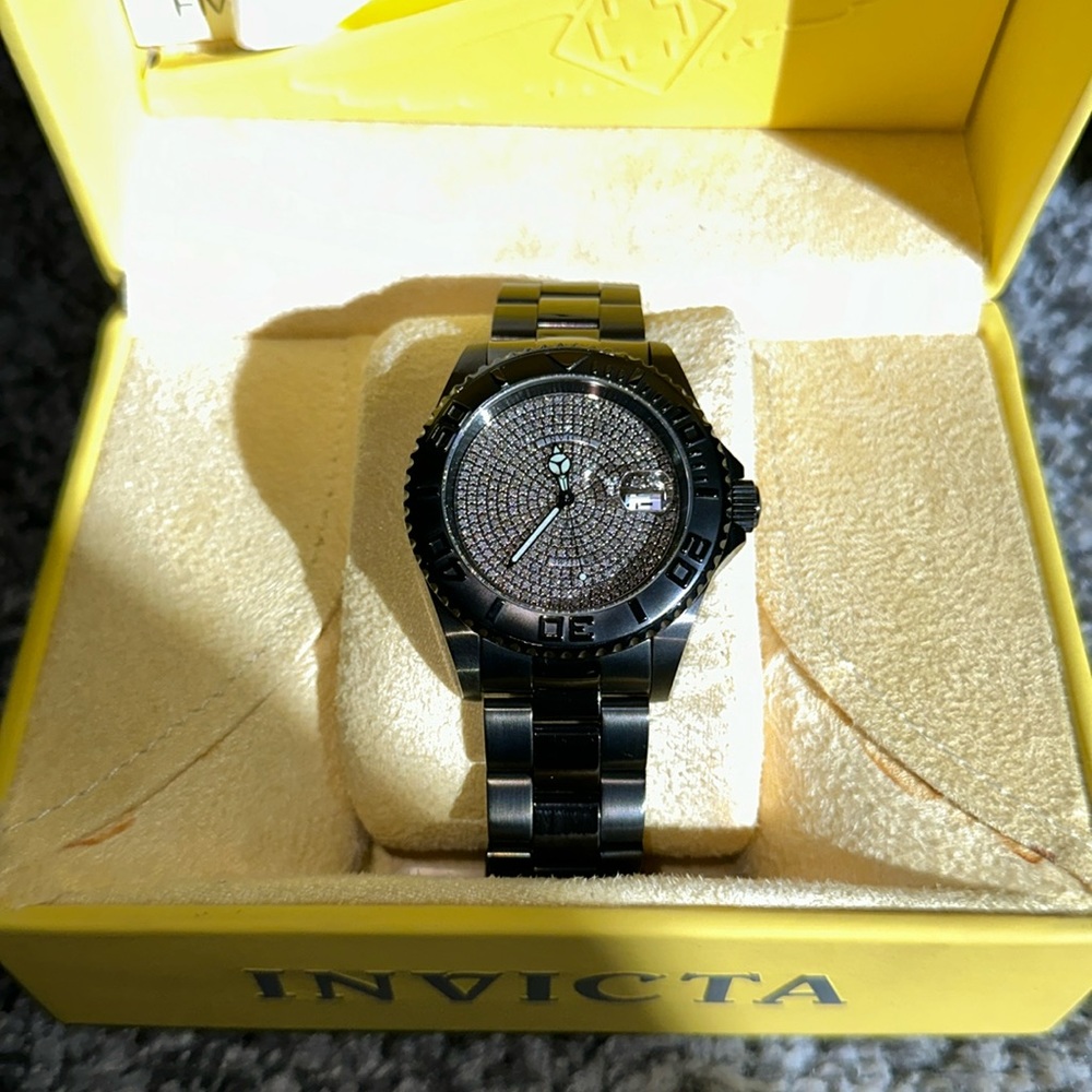 INVICTA 5038 PRO DIVER BLACK PVD WATCH